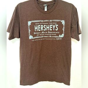 Hershey’s Chocolate Museum Souvenir 🍫 Graphic T-Shirt Size Medium